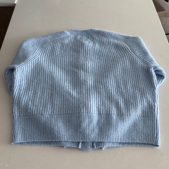 Abercrombie & Fitch Blue Cardigan with Pearl Buttons - Picture 4 of 4